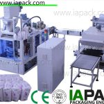1kg-2kg máquina de envasado de papel de harina 6-22bags / min Potencia 7kw con encollemento de calor