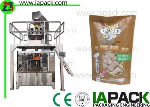 Máquina de envasado de gránulos de biscoitos para animais, Máquina de envasado rotativa 380V 3