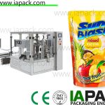 Máquina de envasado de zume de froitas rotativa